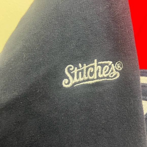 Men's Stitches St. Louis Cardinals Sweatshirt/Hoodie (Size XLarge) Red and Navy - Picture 5 of 5